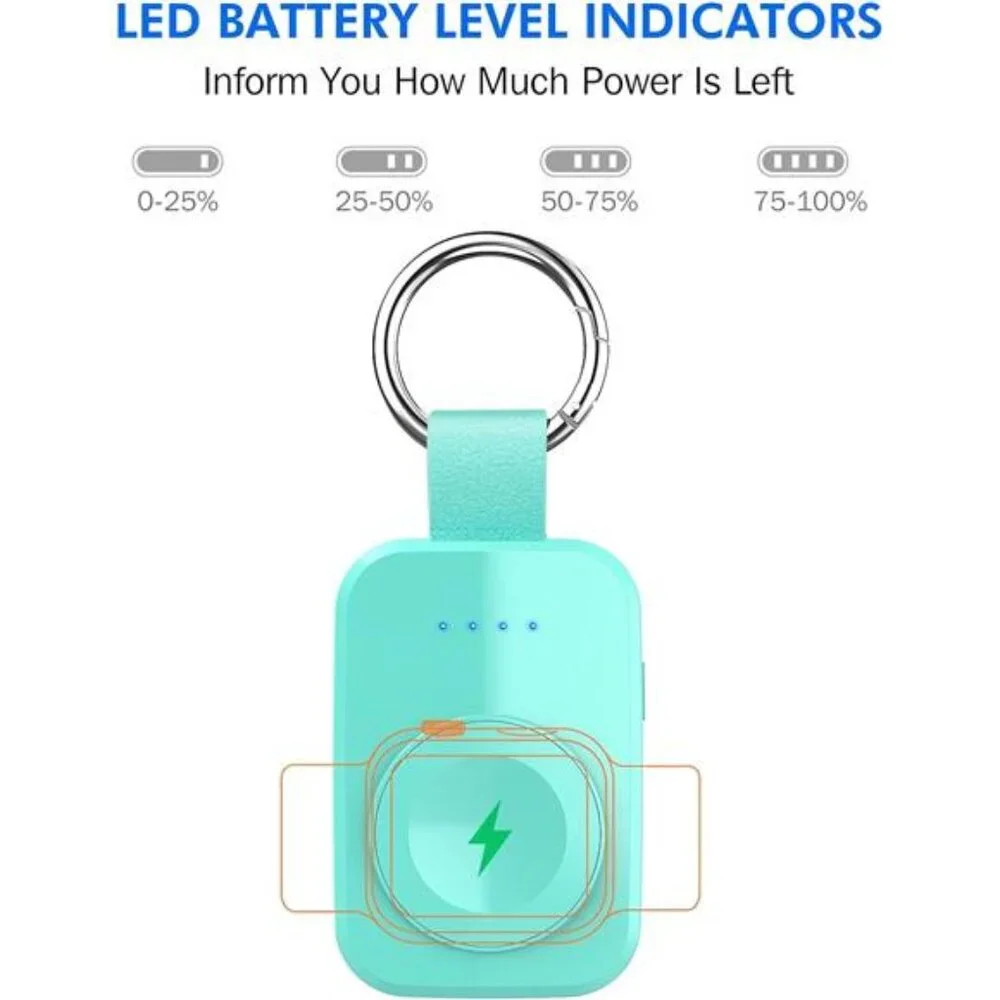 Portable Travel Charger for Apple Watch,Compact Wireless iwatch Charger Magnetic